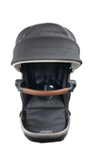Shop Mockingbird 2nd Seat Kit with Extendable Canopy, Black, Silver With Penny Leather, Watercolor Drops at GoodBuy Gear