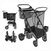 Shop Strolee Beach Cart, Dark Grey at GoodBuy Gear