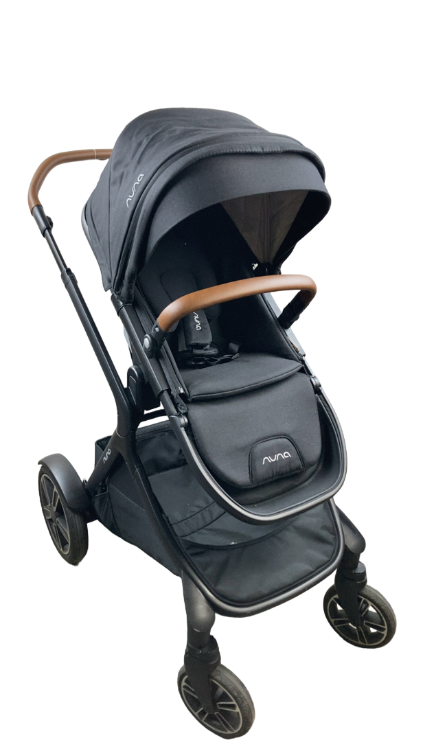 Nuna Demi Grow Stroller, 2022, Black Caviar