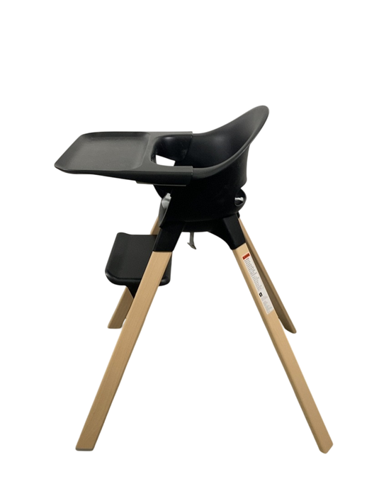 Shop Stokke Clikk High Chair, Black Natural at GoodBuy Gear