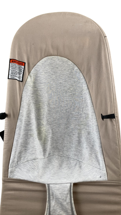 Shop BabyBjorn Bouncer Balance, Beige/Gray, Black Frame at GoodBuy Gear