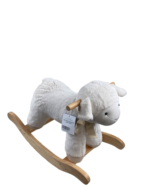 used Pottery Barn Kids Plush Animal Rocker, Lamb