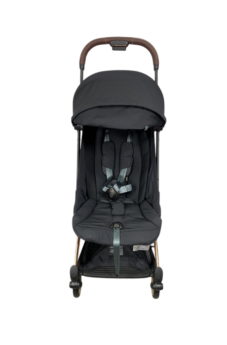 Shop Cybex Coya Stroller, 2024, Rose Gold, Sepia Black at GoodBuy Gear