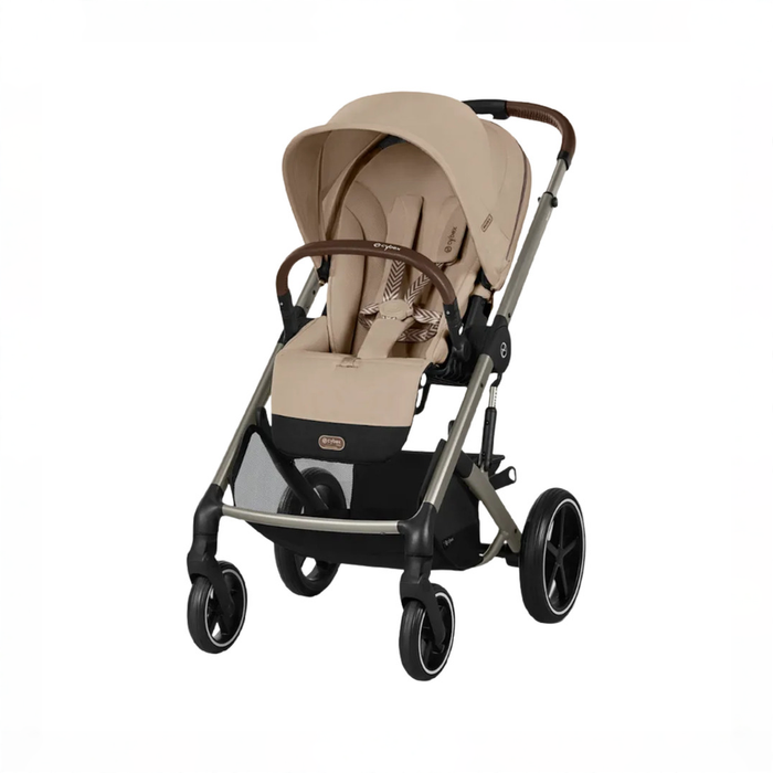 Shop Cybex Balios S Lux Stroller, 2025, Almond Beige, Taupe Frame at GoodBuy Gear