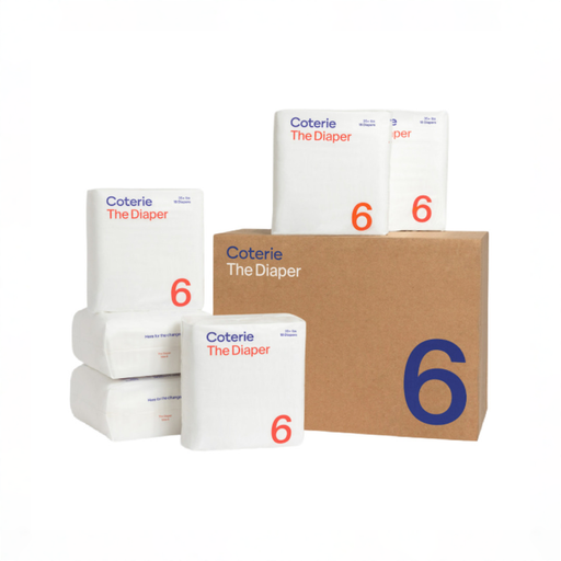 Shop Coterie Size 6 Diapers, 108-Count at GoodBuy Gear