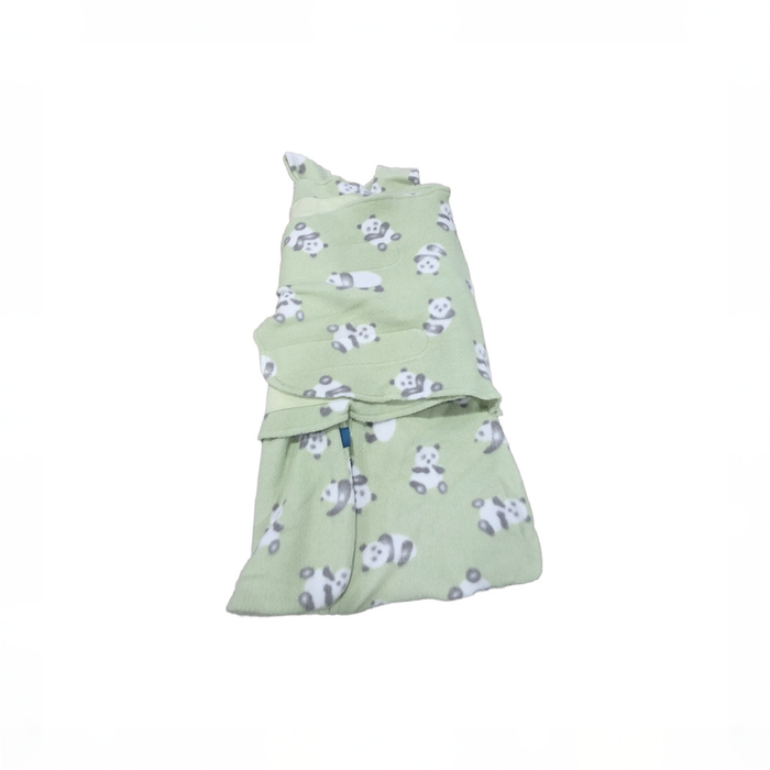 Shop Halo Micro-Fleece Swaddle, Cozy Pandas, Newborn at GoodBuy Gear