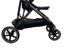 Shop Cybex Gazelle S Modular Stroller, 2024, Moon Black, Taupe Frame at GoodBuy Gear