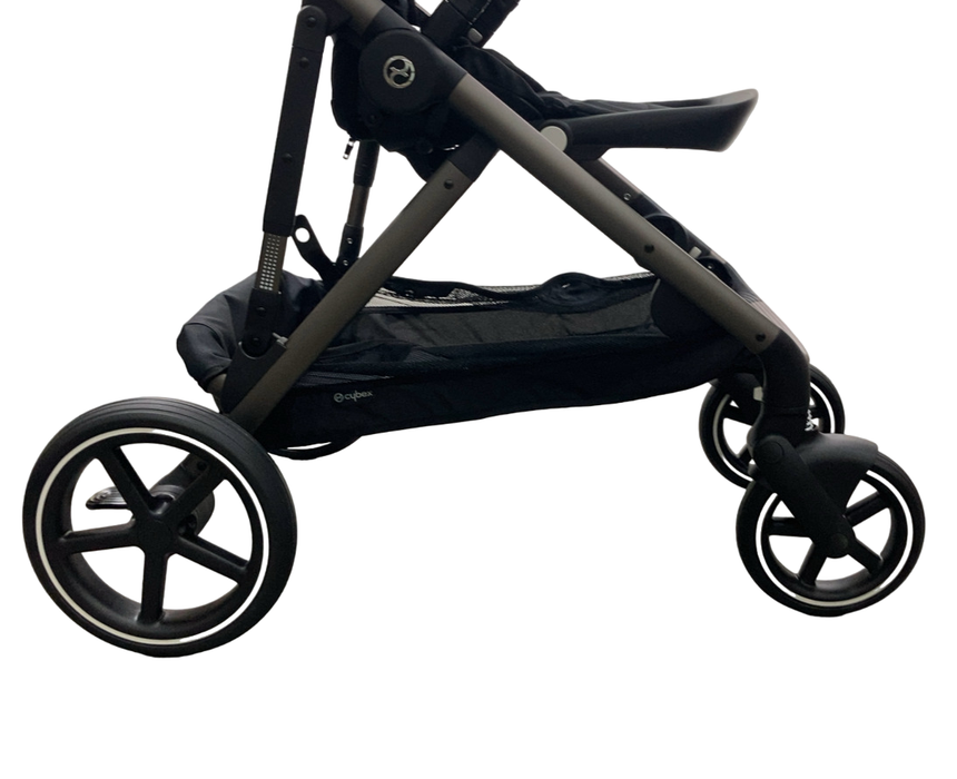 Shop Cybex Gazelle S Modular Stroller, 2024, Moon Black, Taupe Frame at GoodBuy Gear