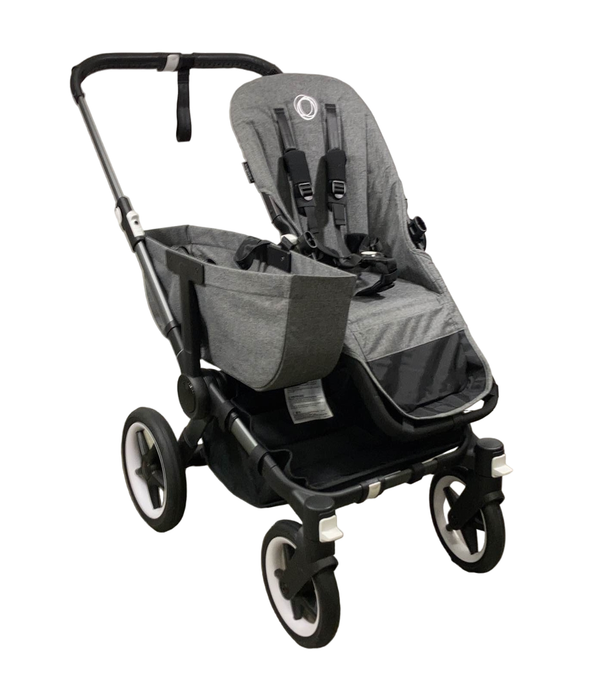 secondhand Bugaboo Donkey 5 Stroller Mono, 2022, Grey Melange, Graphite