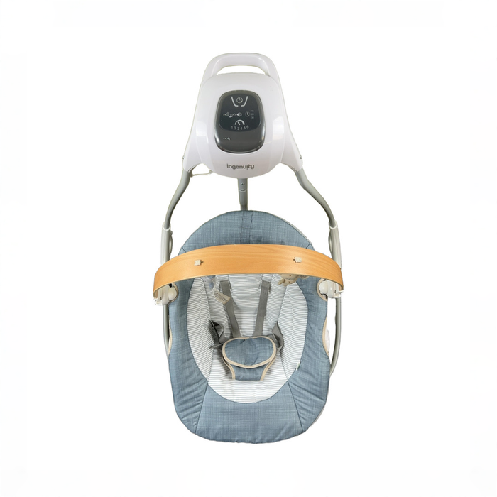 Shop Ingenuity Simple Comfort 2-in-1 Swing Rocker, Chambray at GoodBuy Gear