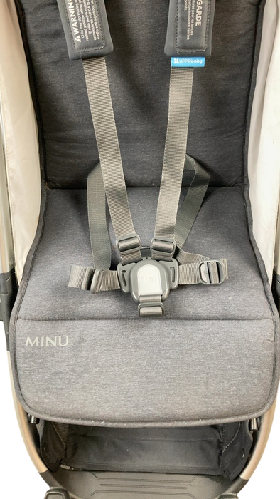 Shop UPPAbaby MINU Stroller, 2018, Jordan (Charcoal Melange) at GoodBuy Gear