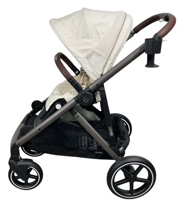 Shop Cybex Gazelle S Modular Stroller, 2024, Seashell Beige, Taupe Frame at GoodBuy Gear
