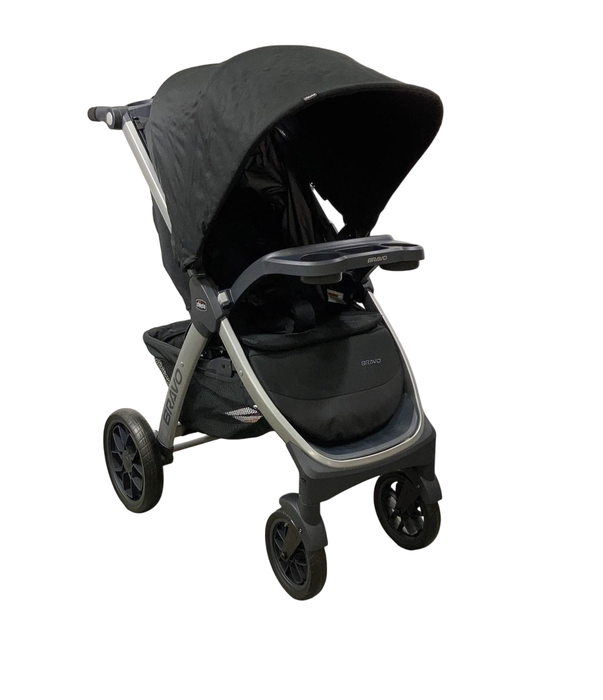 Shop Chicco Bravo Stroller, 2023, Black at GoodBuy Gear