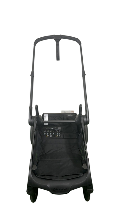 Shop Bugaboo Kangaroo Single To Double Stroller, 2024, Black, Midnight Black, Misty White at GoodBuy Gear