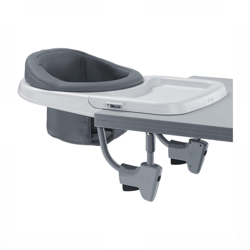 Shop Chicco FastLock 360 Rotating Hook-On Chair, Charcoal at GoodBuy Gear