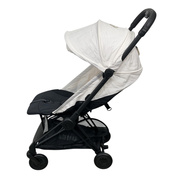 Shop Cybex Coya Stroller, Off White, Matte Black, 2024 at GoodBuy Gear