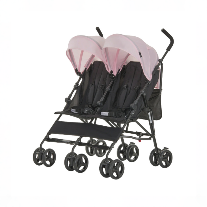 Shop Dream On Me Twin Venture Umbrella Stroller, 2025, Pink at GoodBuy Gear