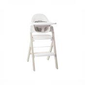 Shop Mockingbird High Chair, Cloud Washed Beech, White at GoodBuy Gear