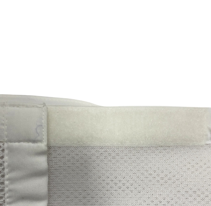 Shop Breathable Baby Mesh Crib Liner, Full Size/4 Sides, White at GoodBuy Gear