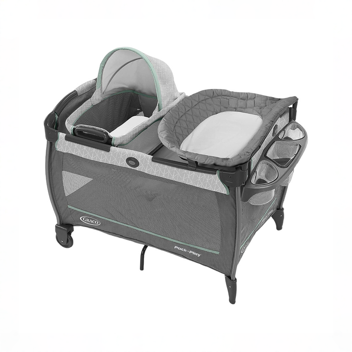 Shop Graco Pack 'n Play Close2Baby Bassinet Playard, Derby at GoodBuy Gear
