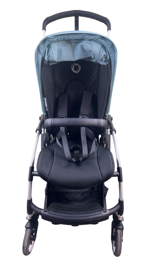 Shop Bugaboo Bee 6 Stroller, 2020, Aluminum, Black, Vapor Blue at GoodBuy Gear