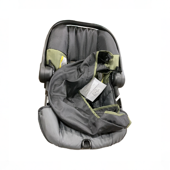 Shop Evenflo Nurturemax Infant Car Seat, 2025, Black/Green/Gray at GoodBuy Gear
