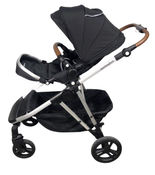 Shop Mockingbird Single to Double 2.0 Stroller, 2024, Black, Silver With Penny Leather, Windowpane at GoodBuy Gear