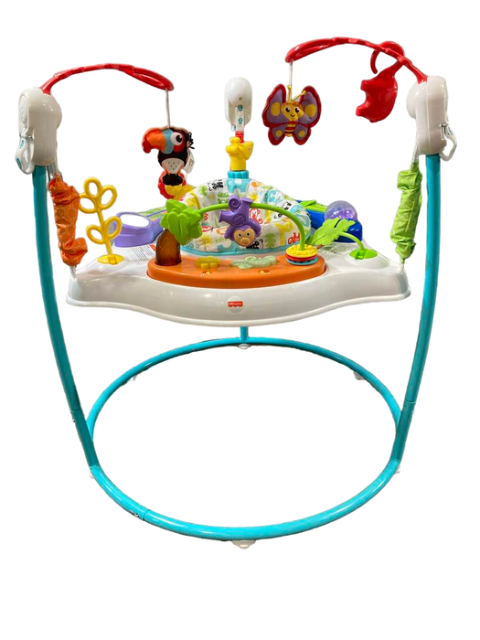 used Fisher Price Jumperoo Activity Center, Animal Activity