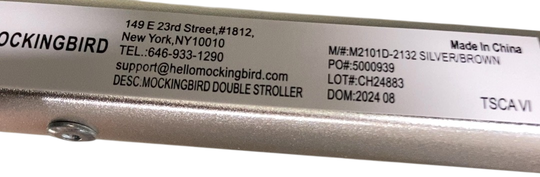 Shop Mockingbird Single to Double 2.0 Stroller, 2024, Sage, Silver With Penny Leather, Watercolor Drops at GoodBuy Gear