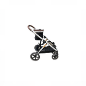 Shop Cybex Gazelle S Modular Stroller, 2024, Moon Black, Silver Frame at GoodBuy Gear