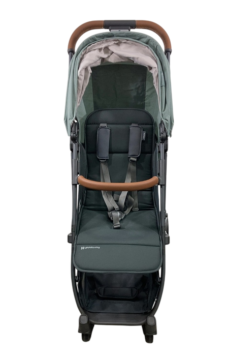 Shop UPPAbaby MINU V2 Stroller, Gwen (Green Melange), 2024 at GoodBuy Gear