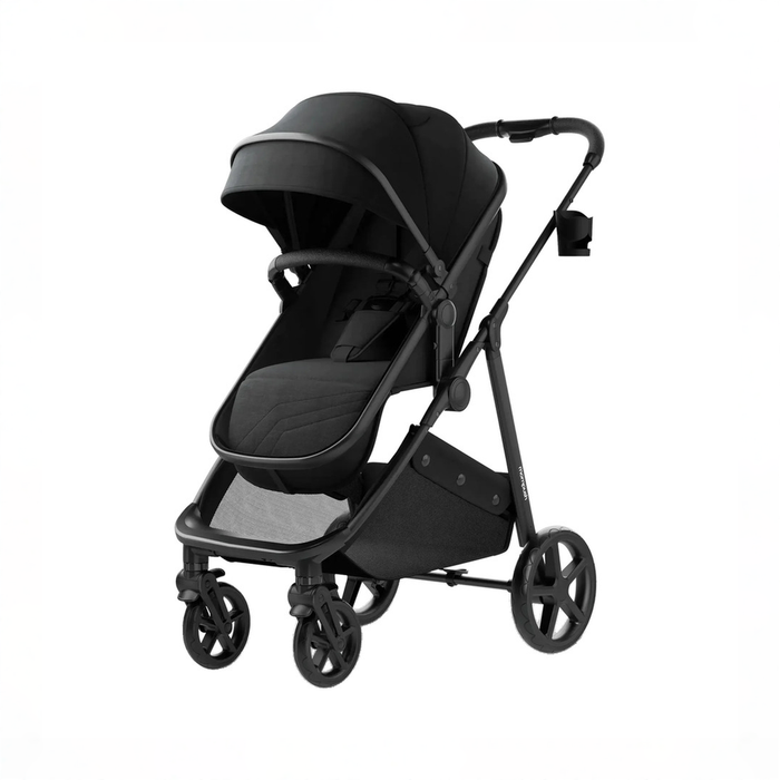 Shop Mompush Wiz Stroller, 2025, Black at GoodBuy Gear