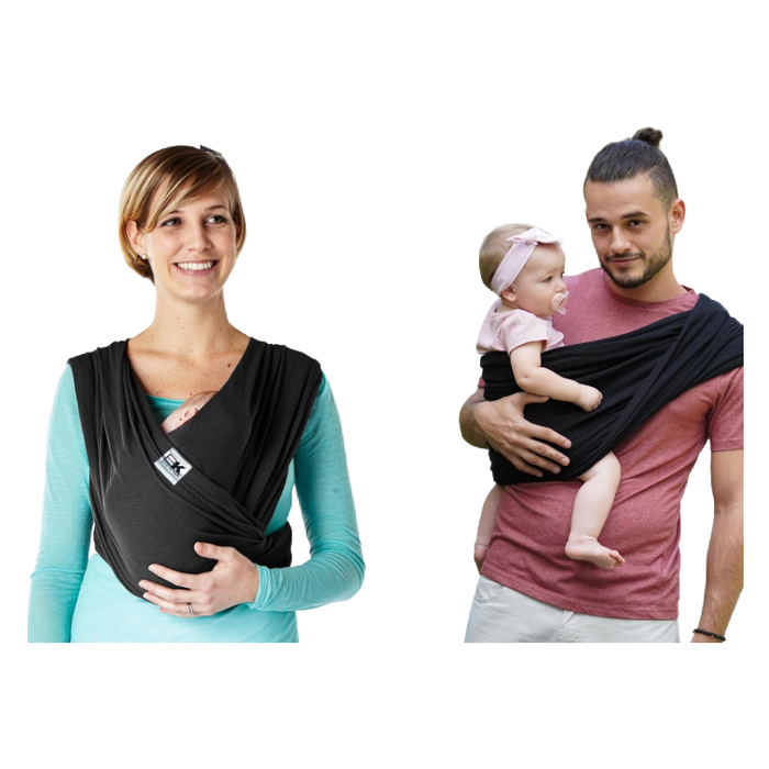Shop Baby K'tan Baby Carrier, Black, Breeze, X-Small at GoodBuy Gear