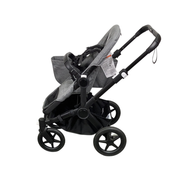 Shop Bugaboo Donkey 5 Mono Stroller, Black, Grey Melange, 2024, No Canopy at GoodBuy Gear