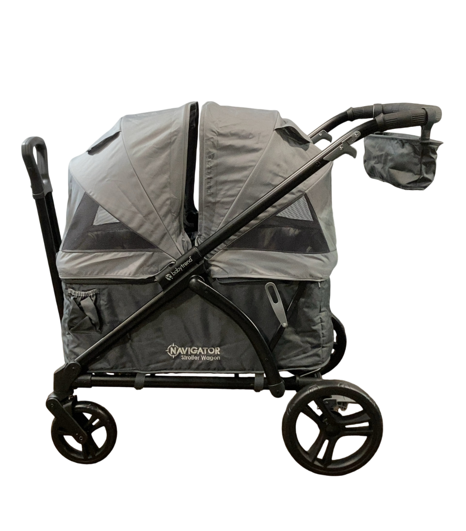 Baby Trend Navigator 2-in-1 Stroller Wagon, 2023, Madrid Gray