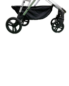 Shop Mockingbird Single to Double 2.0 Stroller, Silver with Black Leather, Windowpane, Sage, 2024 at GoodBuy Gear