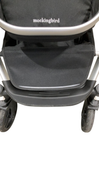 Shop Mockingbird Single to Double 2.0 Stroller, Black, Windowpane, Silver With Penny Leather, 2025 at GoodBuy Gear