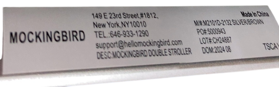 Shop Mockingbird Single to Double 2.0 Stroller, 2024, Sea, Silver With Penny Leather, Watercolor Drops at GoodBuy Gear