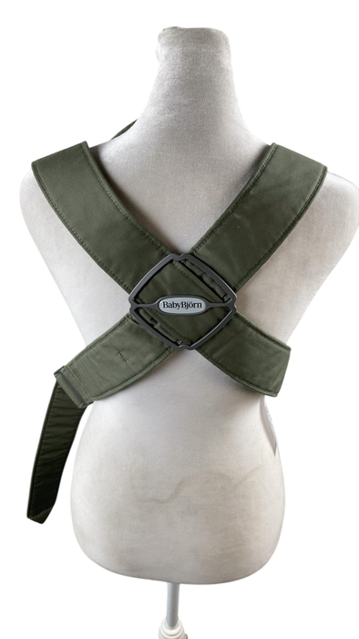 Shop BabyBjorn Baby Carrier Mini, Dark Green Woven at GoodBuy Gear