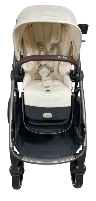 Shop Cybex Gazelle S Modular Stroller, 2024, Seashell Beige, Taupe Frame at GoodBuy Gear
