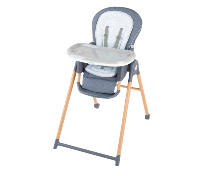 Shop Ingenuity Proper Positioner High Chair, Chambray, Deluxe at GoodBuy Gear