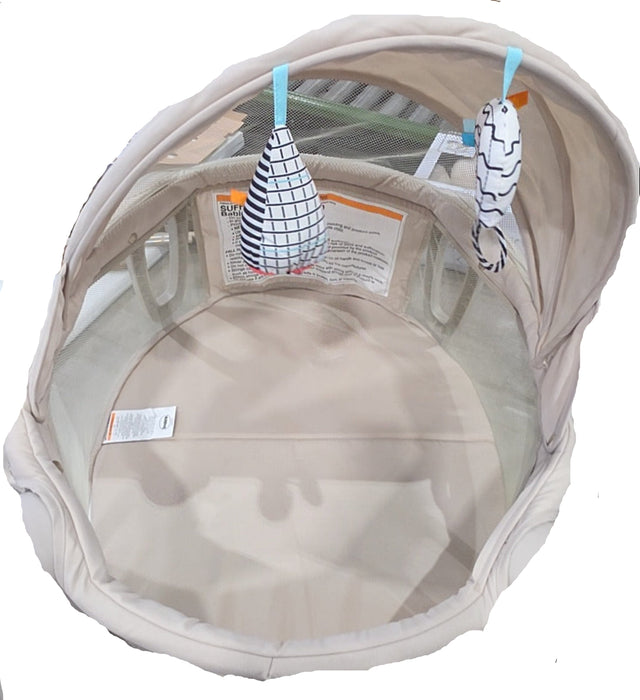 Shop Boppy Cozy Cabana Portable Bassinet, Oatmeal at GoodBuy Gear