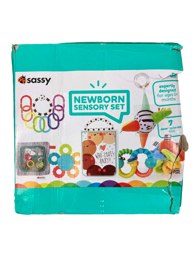 Sassy Newborn Sensory Toy Gift Set