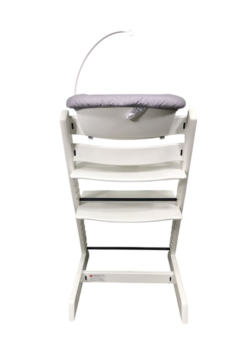 Shop Stokke Tripp Trapp High Chair and Newborn Set Bundle, White at GoodBuy Gear