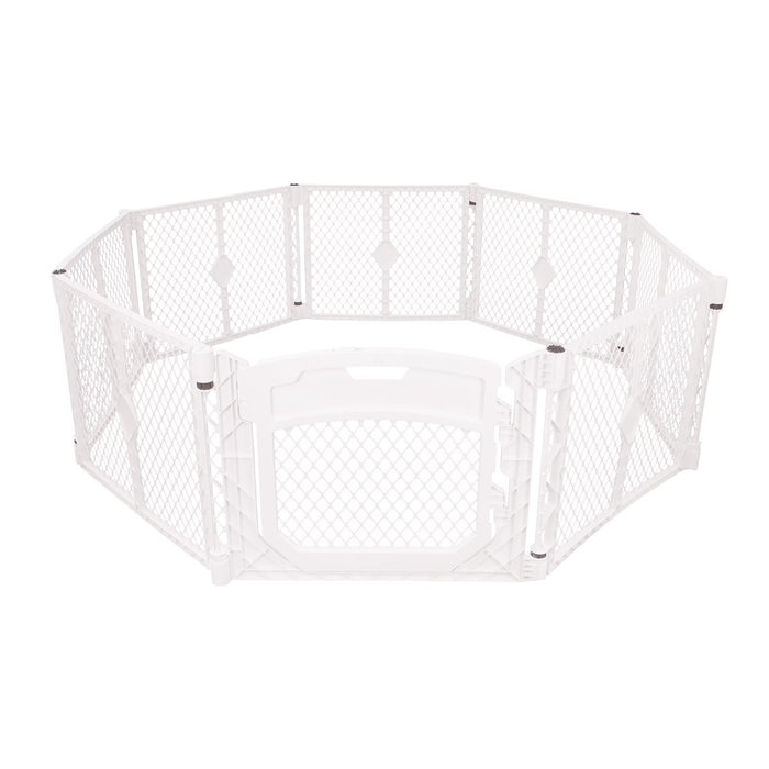 North States Superyard 8 Panel, ivory