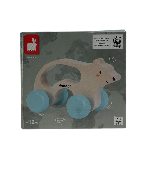 Shop Janod Push Along Polar Bear at GoodBuy Gear