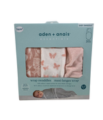 Shop Aden + Anais Essentials Velboa Wrap Swaddles Quick Change 3 Pack, Garden at GoodBuy Gear