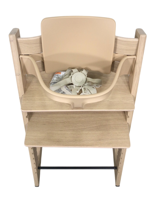 Stokke Tripp Trapp High Chair With Baby Set, 2, Oak Natural