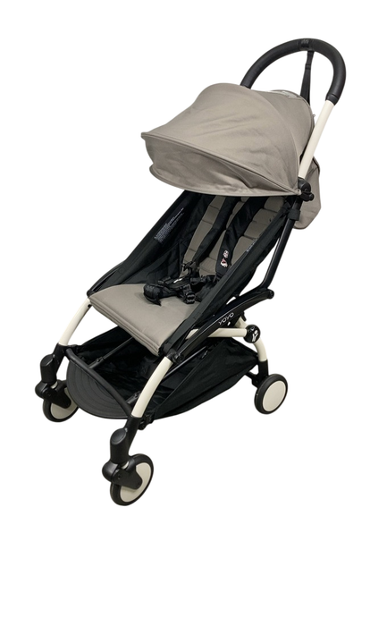 Shop Babyzen YOYO2 Complete Stroller, 2022, White with Stone at GoodBuy Gear