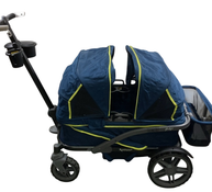 Shop Gladly Family Anthem4 Classic 4 Seater All Terrain Wagon Stroller, Neon Indigo at GoodBuy Gear
